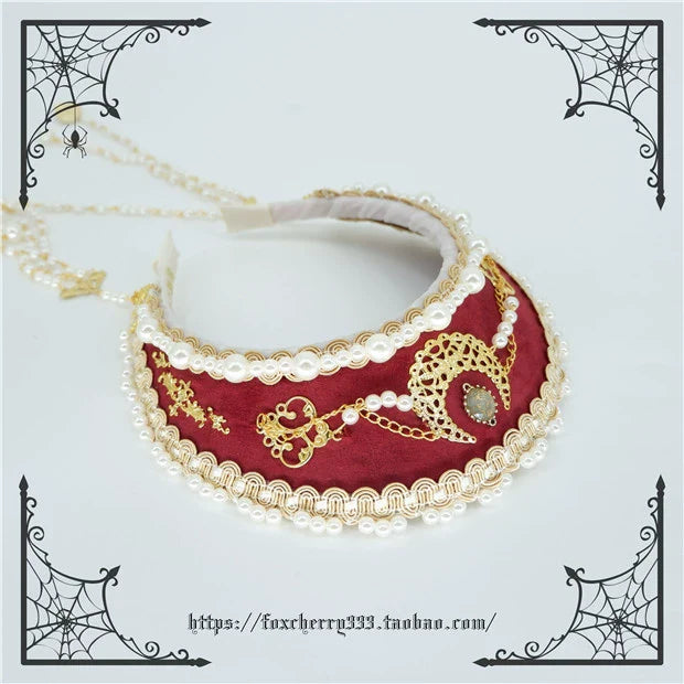 Fox Cherry--Lolita Palace Retro Head Ornament Hair Crown