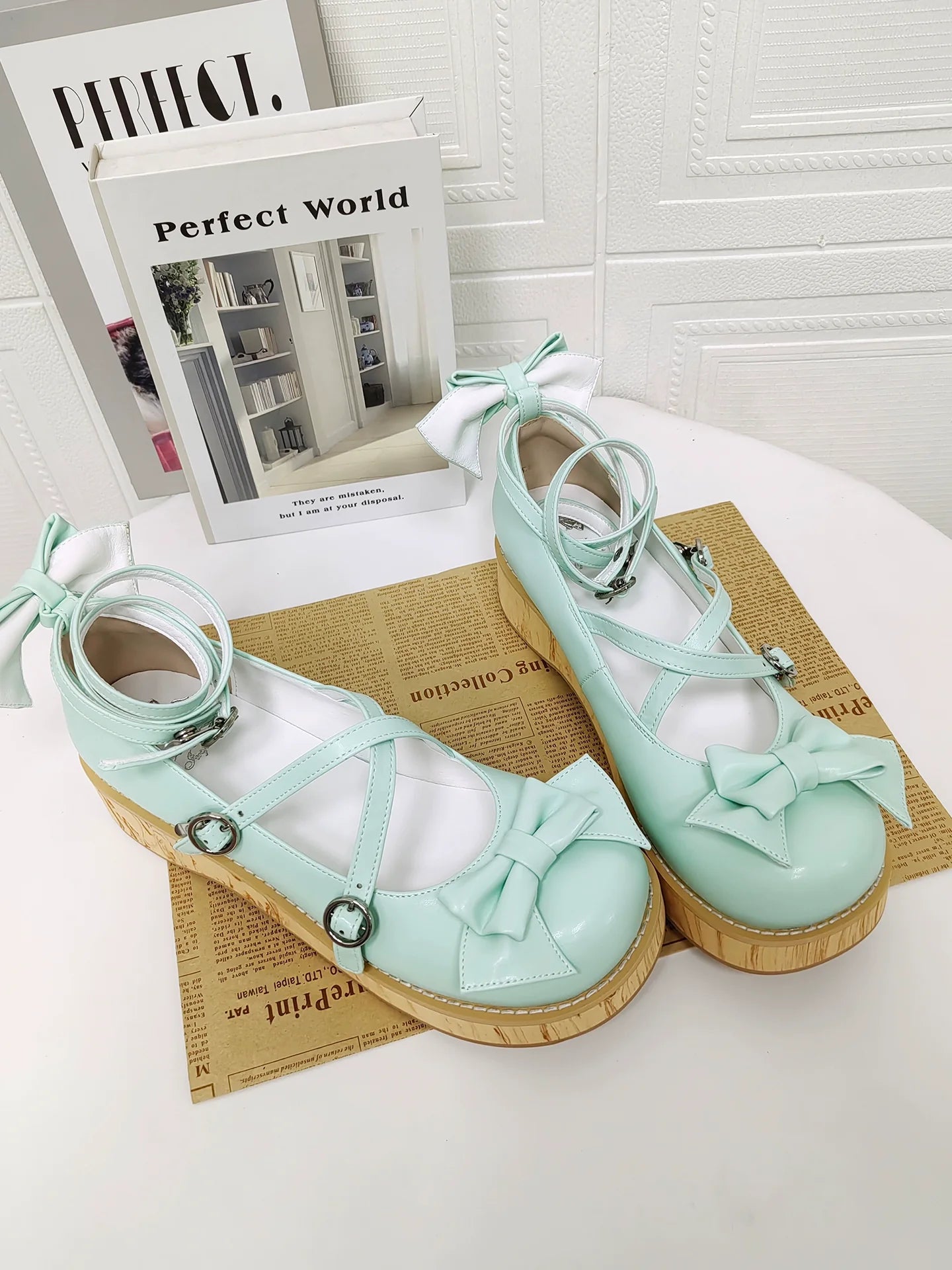 Angelic Imprint - Mid Heel Sweet Lolita Platform Shoes