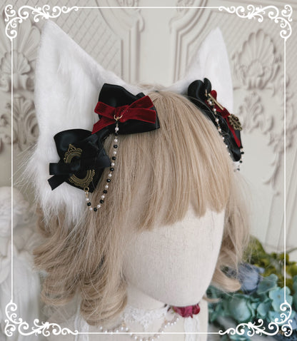 Chestnut Lolita - Gothic Lolita accessory Handmade Hairband