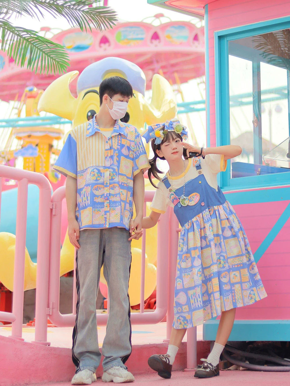 Miss Point - Daisy Lemon - Kawaii Lolita Lemon Print JSK Customized