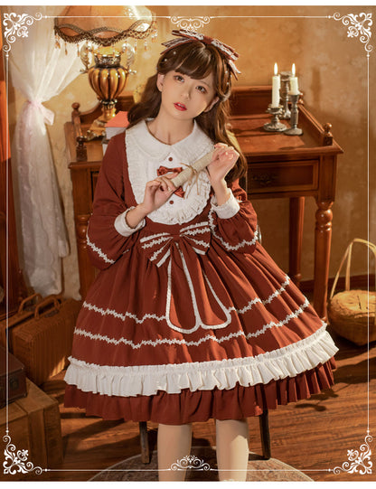 Eieyomi - Pastorale Rabbit - Kawaii Lolita OP Dress
