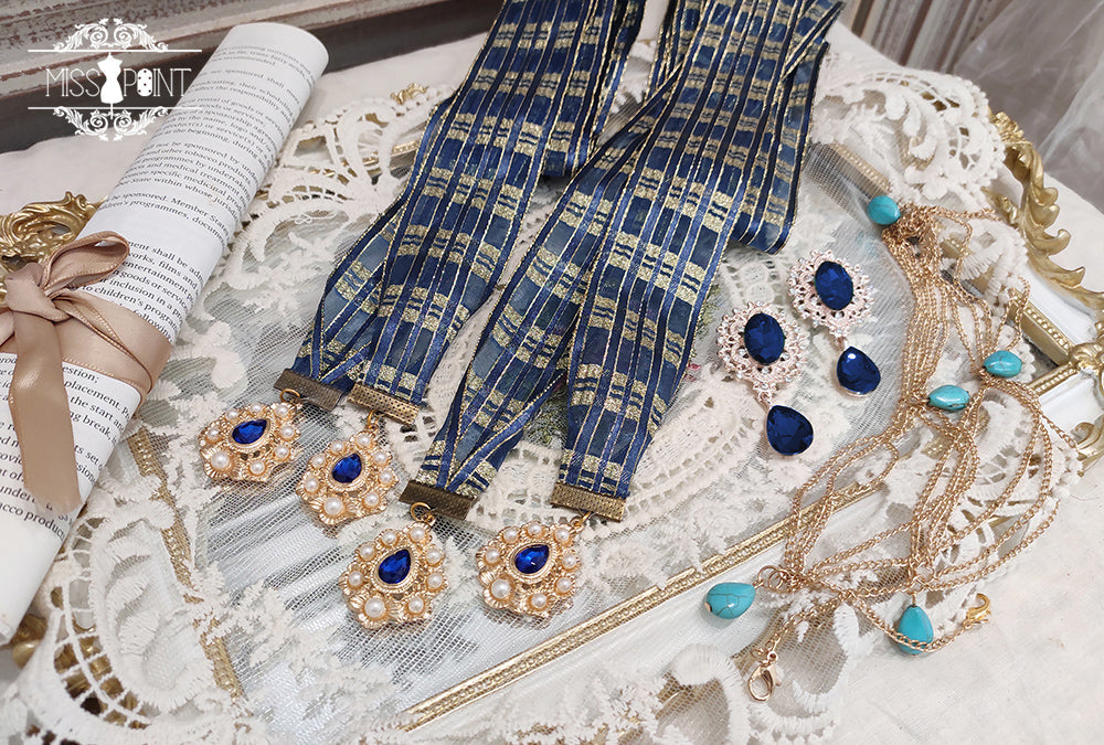 Miss Point - Dusk Bester - Egyptian Lolita Brooch Waistband Shawl