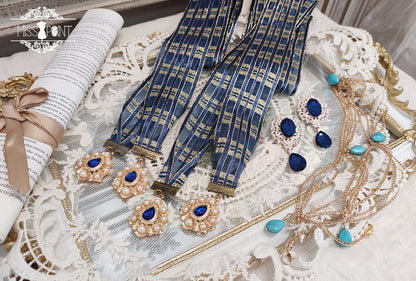 Miss Point - Dusk Bester - Egyptian Lolita Brooch Waistband Shawl