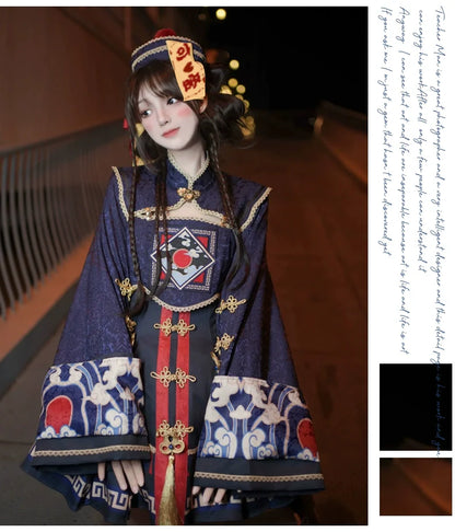 Sakurahime - Little Zombie - Zombie Lolita Jumper Dress Cute Lolita Coat Set