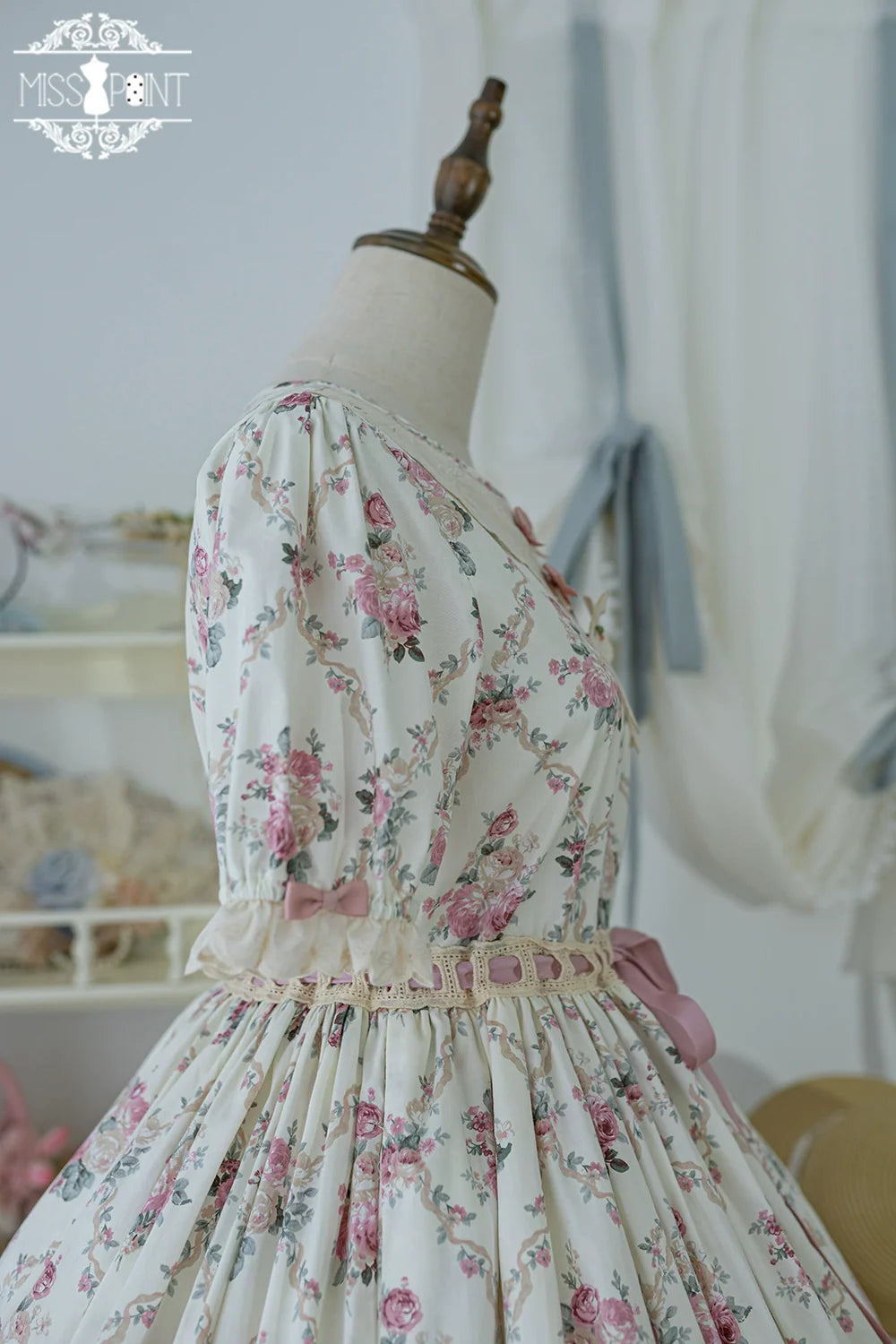 Miss Point - Customized Elegant Lolita OP Dress Cute Daily Girl Short Lolita Dress