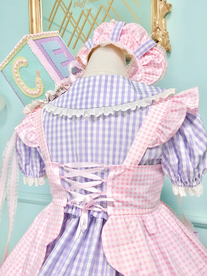 Fluff Mollie - Bean Breakfast - Sweet Lolita Overskirt Daily Daily Petaled Skirt