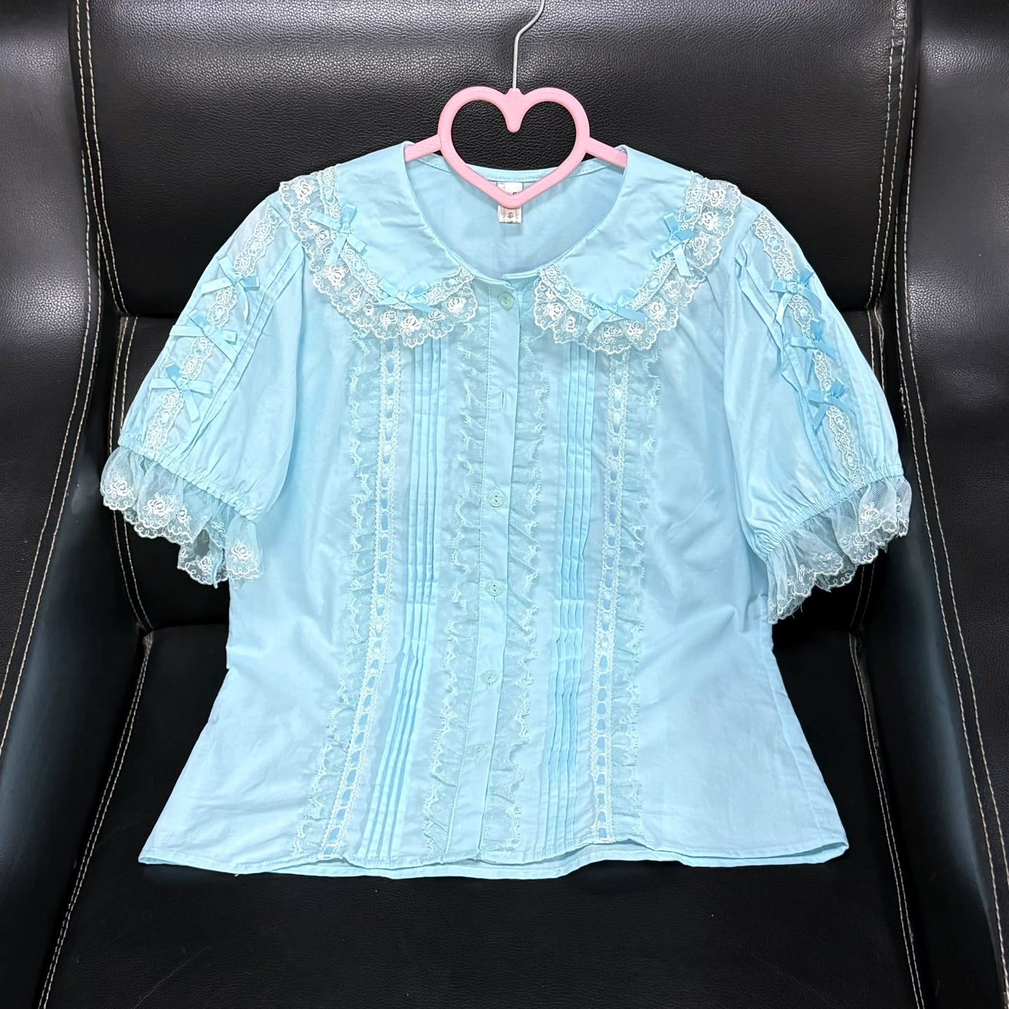 DMFS Lolita - Lanxin Shirt - Cotton Sweet Lolita Lace Blouse