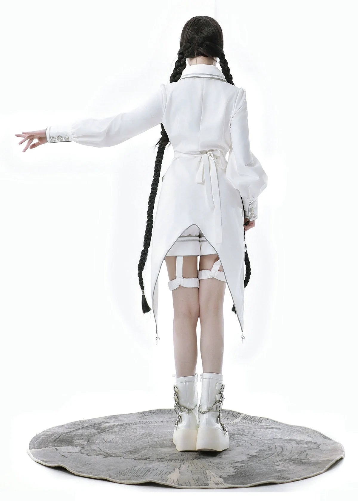 Cornfield Lolita - Bionic Dimension - Cyber-Lolita Techwear Cloak Set
