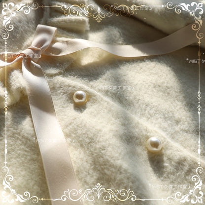 MIST - Small Ointment - Sweet Lolita Thick Sweater Coat Puff Sleeve