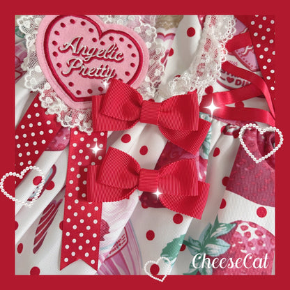 Cheese Cat - Fluffy Lop-Eared Bunny Sweet Lolita Hairband