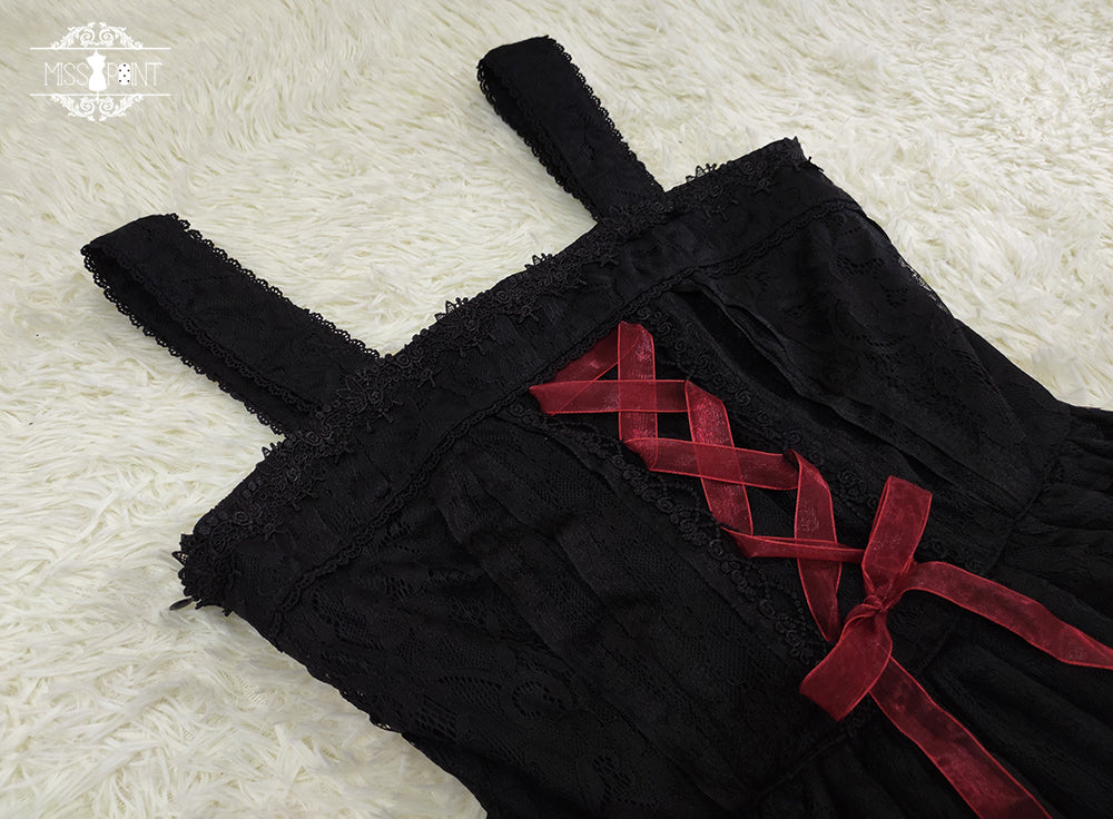 Miss Point - Woody Rose - Retro Classic Lolita JSK