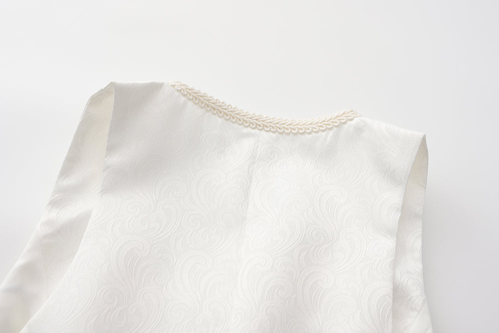 Immortal Thorn - Subtle Prejudice - Ouji Lolita Long Coat Hight-Low Hem with a Back Bow