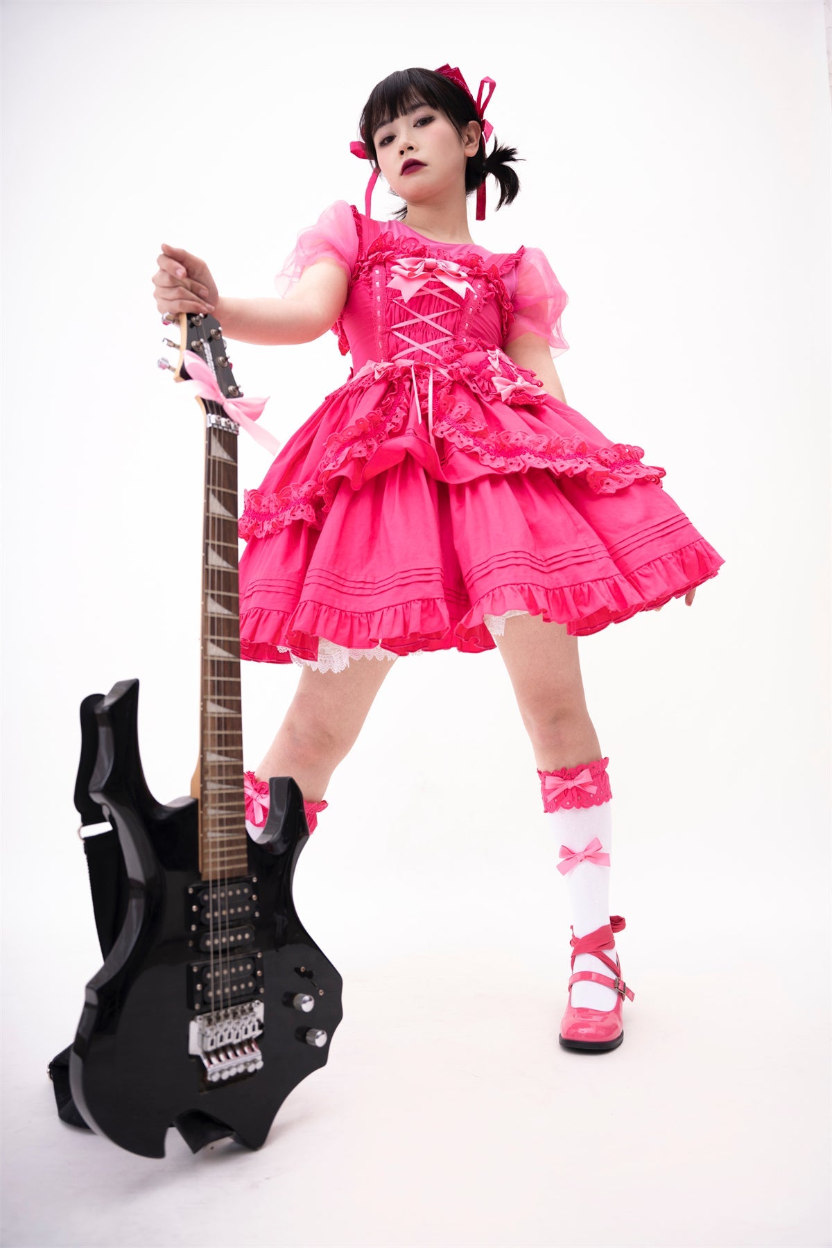 Dark Star Island - Cute Lolita Multi-Color Bow Cotton Socks