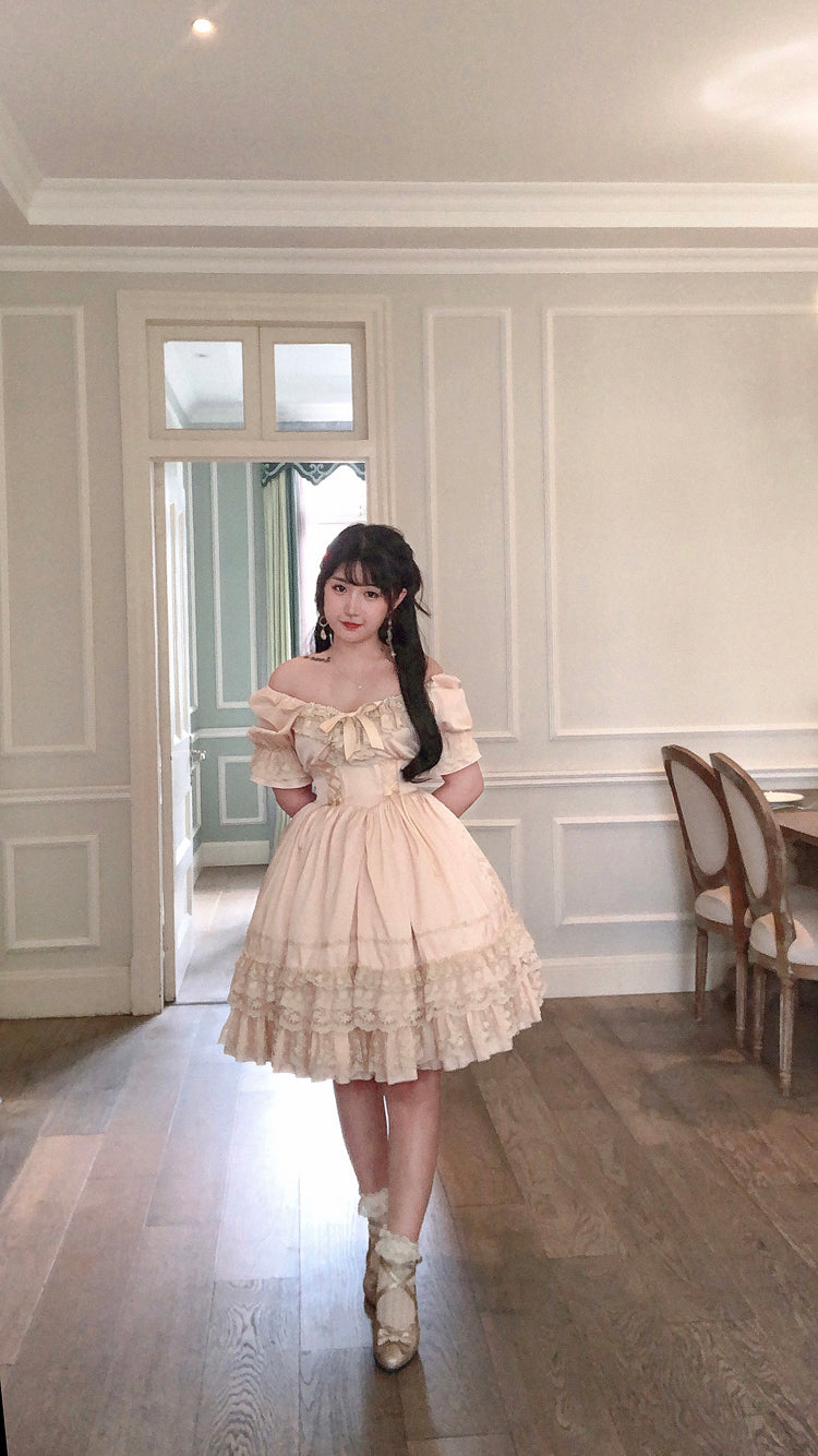 Sweet Wood - CLA Vintage French Lolita OP Dress