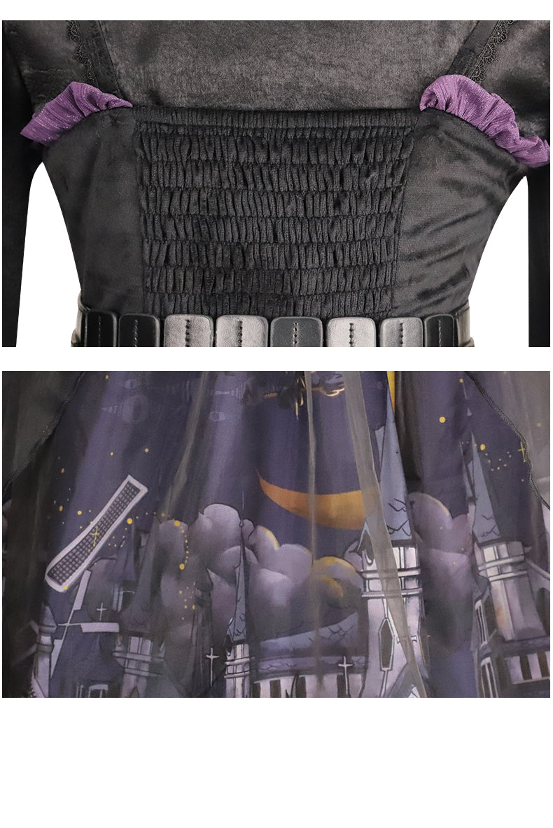 YingLuoFu - Witchville Halloween Gothic Lolita Jumper Dress