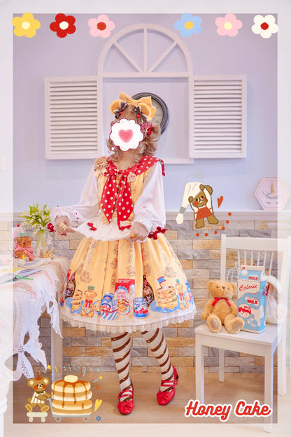 Yukine's Box - Macaron Lolita Cute Stripe Socks