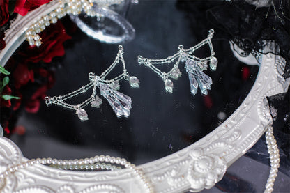 Sky Rabbit - Silver Pendant Shining Shoe Chain