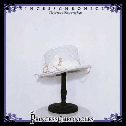Princess Chronicles - Doll - Elegant Ouji Lolita White Hat