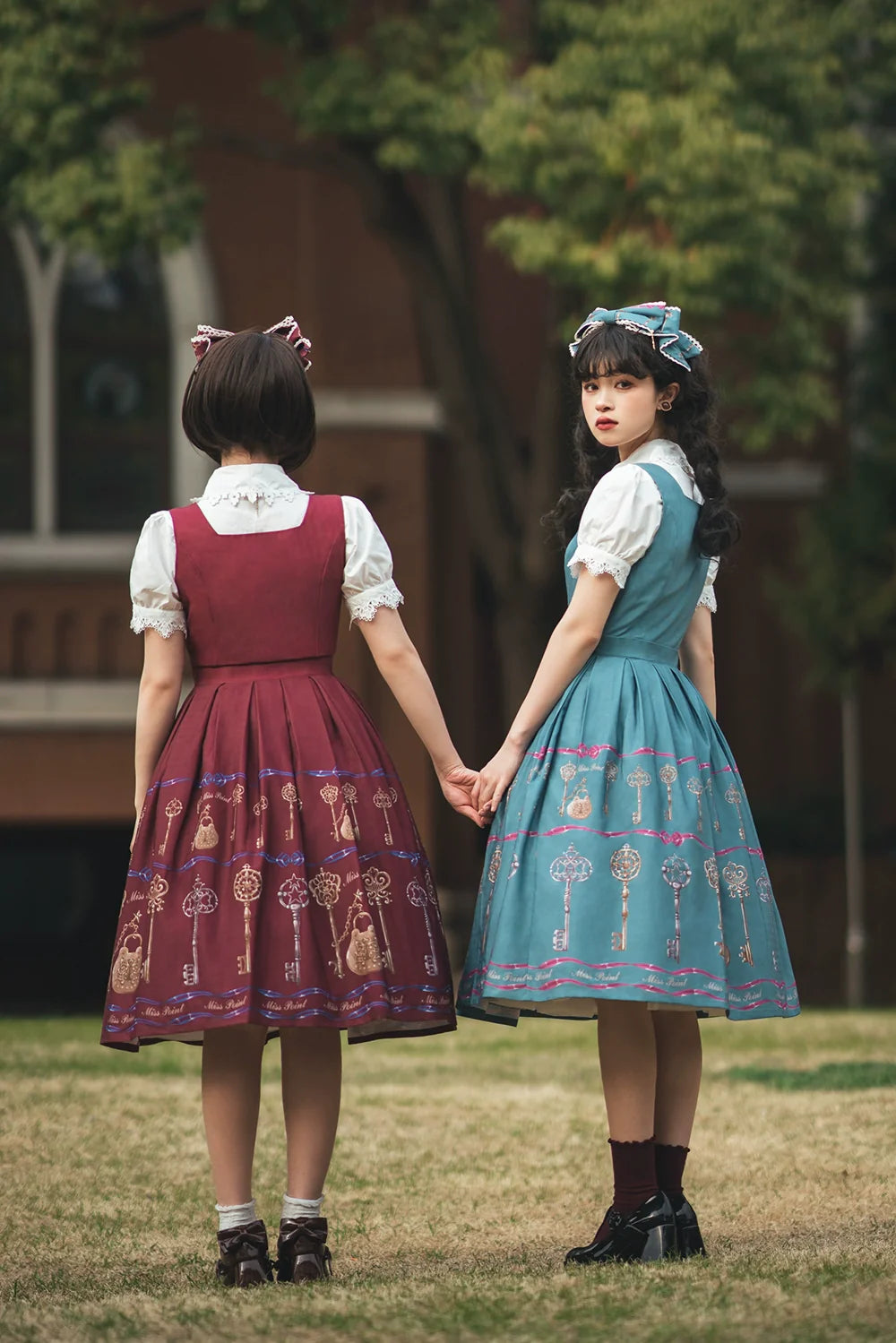 Miss Point - Antique Key - Elegant Lolita JSK Retro Lolita Dress