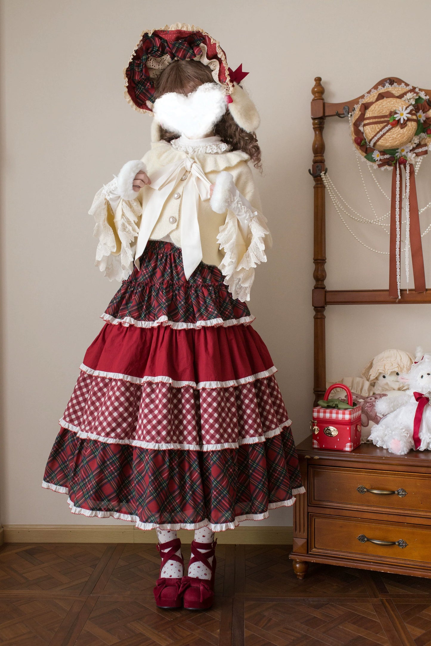 MIST - Qian's Letter - Sweet Lolita Sweater Winter Cardigan Coat