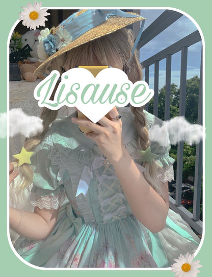 MIST - Sweet Lolita Golilla Short Sleeve Shirt