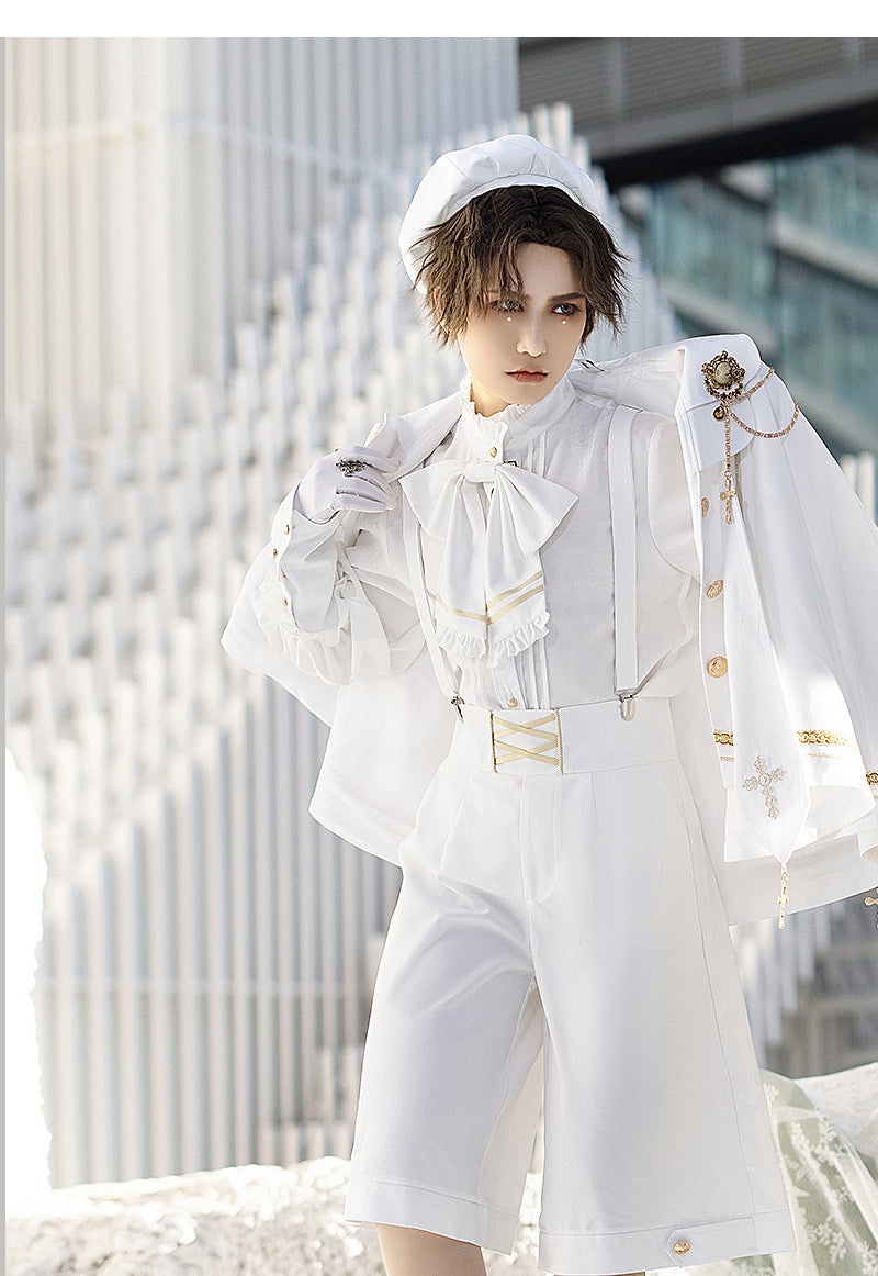 Forest Fluorescent Carps - Choir - Ouji Lolita Suits Multicolor