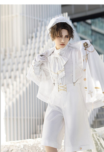 Forest Fluorescent Carps - Choir - Ouji Lolita Suits Multicolor