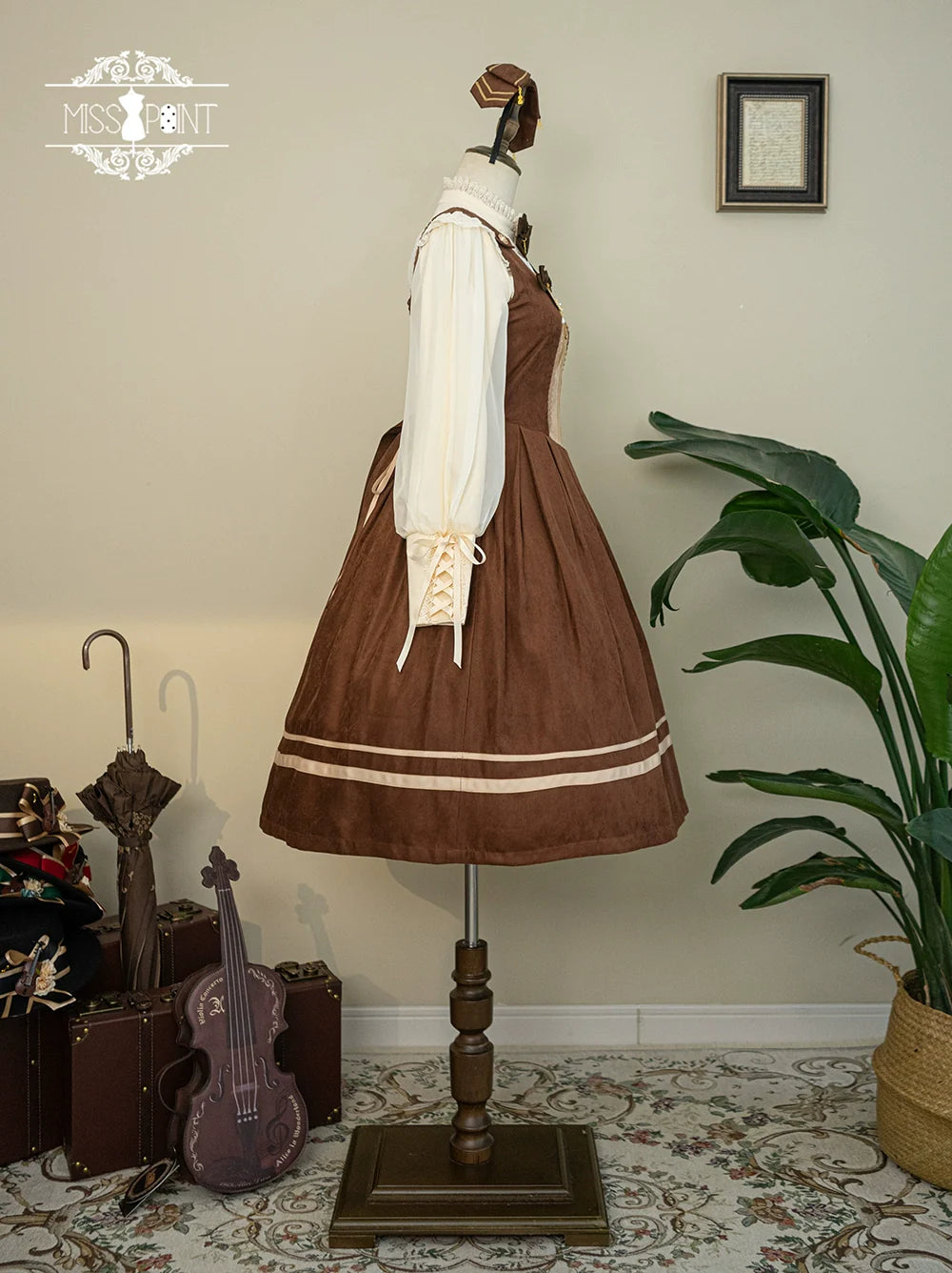 Miss Point - Customized Lolita Jumper Dress - Elegant College Lolita JSK