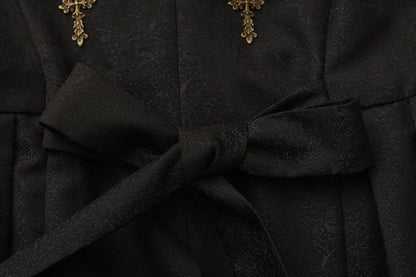 Immortal Thorn - Sea of Hope - Ouji Lolita Long Coat, Detachable Cape