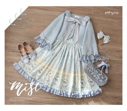 MIST - Qian's Letter - Sweet Lolita Sweater Winter Cardigan Coat