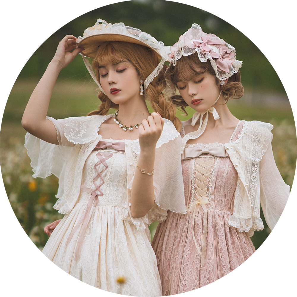 Miss Point - Woody Rose - Retro Classic Lolita JSK