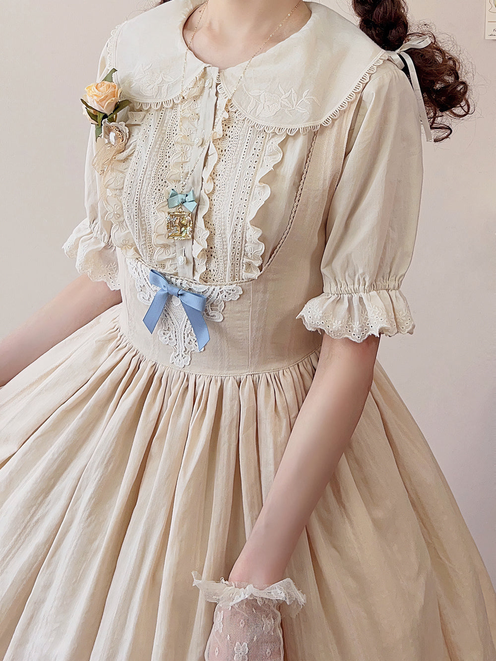 Miss Point - Happy Summer - Elegant Lolita Floral JSK Dress