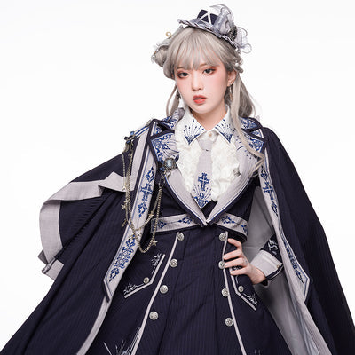 Youpairui - Sheffield - British Style Lolita JSK Set