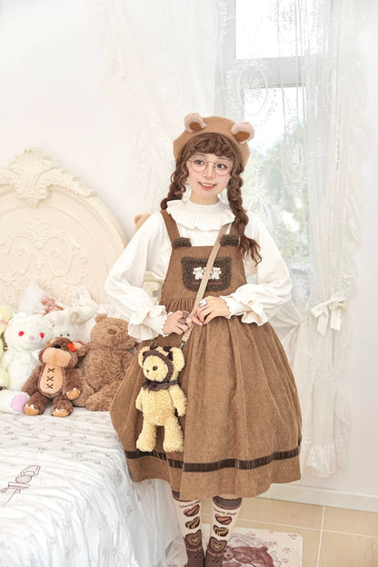 Forest Fluorescent Carps - Sweet Lolita Sweater Autumn and Winter Lolita Inner Wear