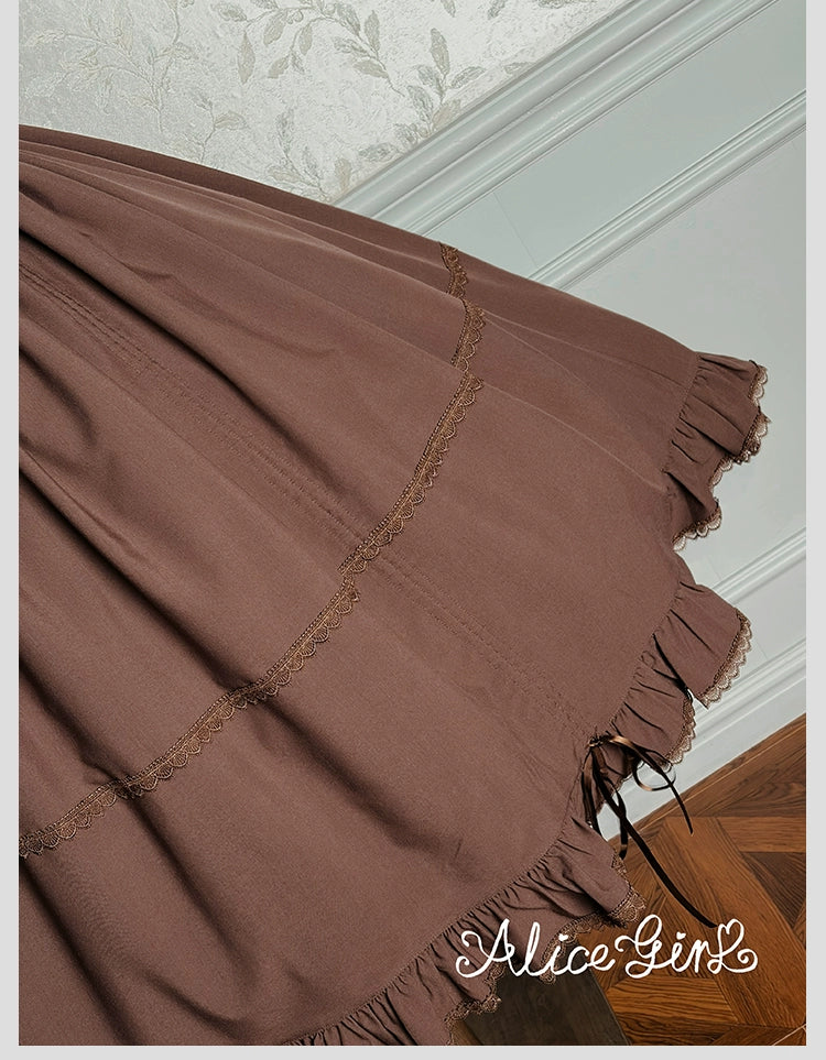 Alice Girl - Duke of Victoria - Classic Lolita SK & Overskirt Set
