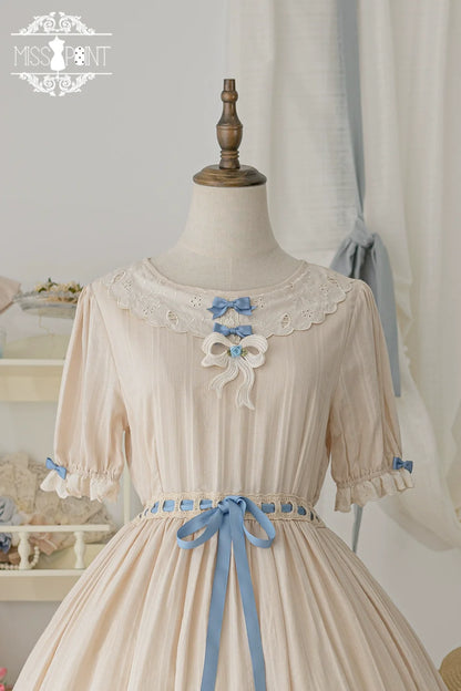 Miss Point - Customized Elegant Lolita OP Dress Cute Daily Girl Short Lolita Dress