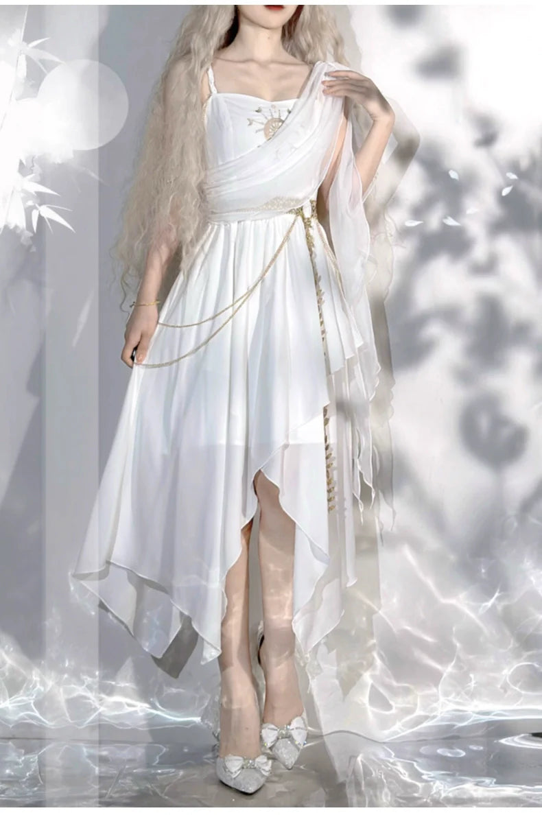 Eternal Island of Girls - Lolita Tethys Tears Greek JSK Dress