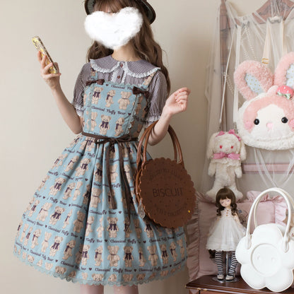 MIST - Kawaii Lolita Plaid Blouse With Cat Ear Peter Pan Collar