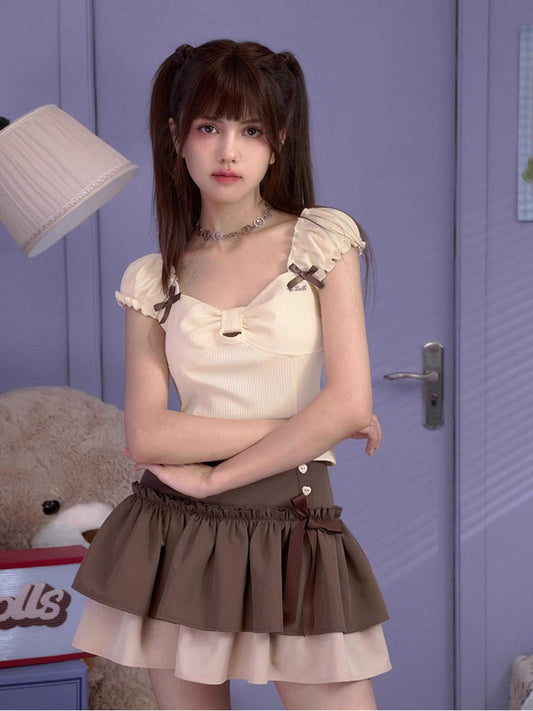 Short slim fit camisole【s0000009648】