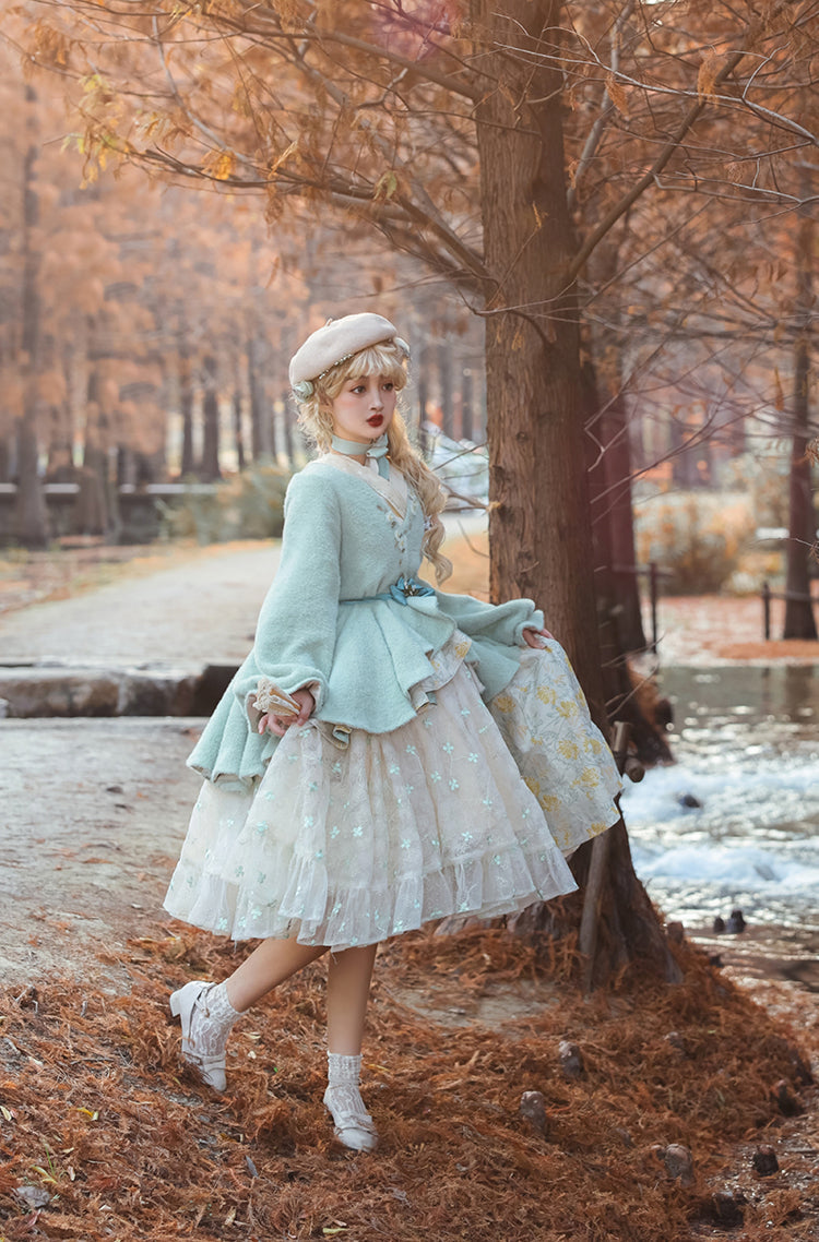 Fantastic Wind - Resurrection - Elegant Embroidery Lolita JSK Set