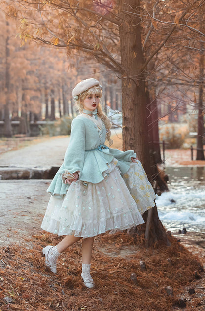 Fantastic Wind - Resurrection - Elegant Embroidery Lolita JSK Set