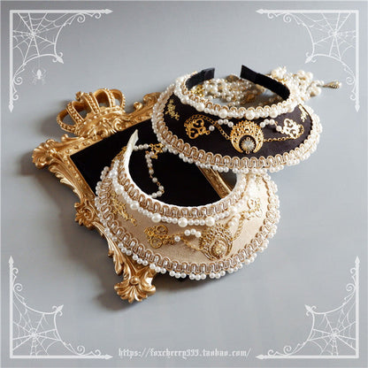 Fox Cherry--Lolita Palace Retro Head Ornament Hair Crown