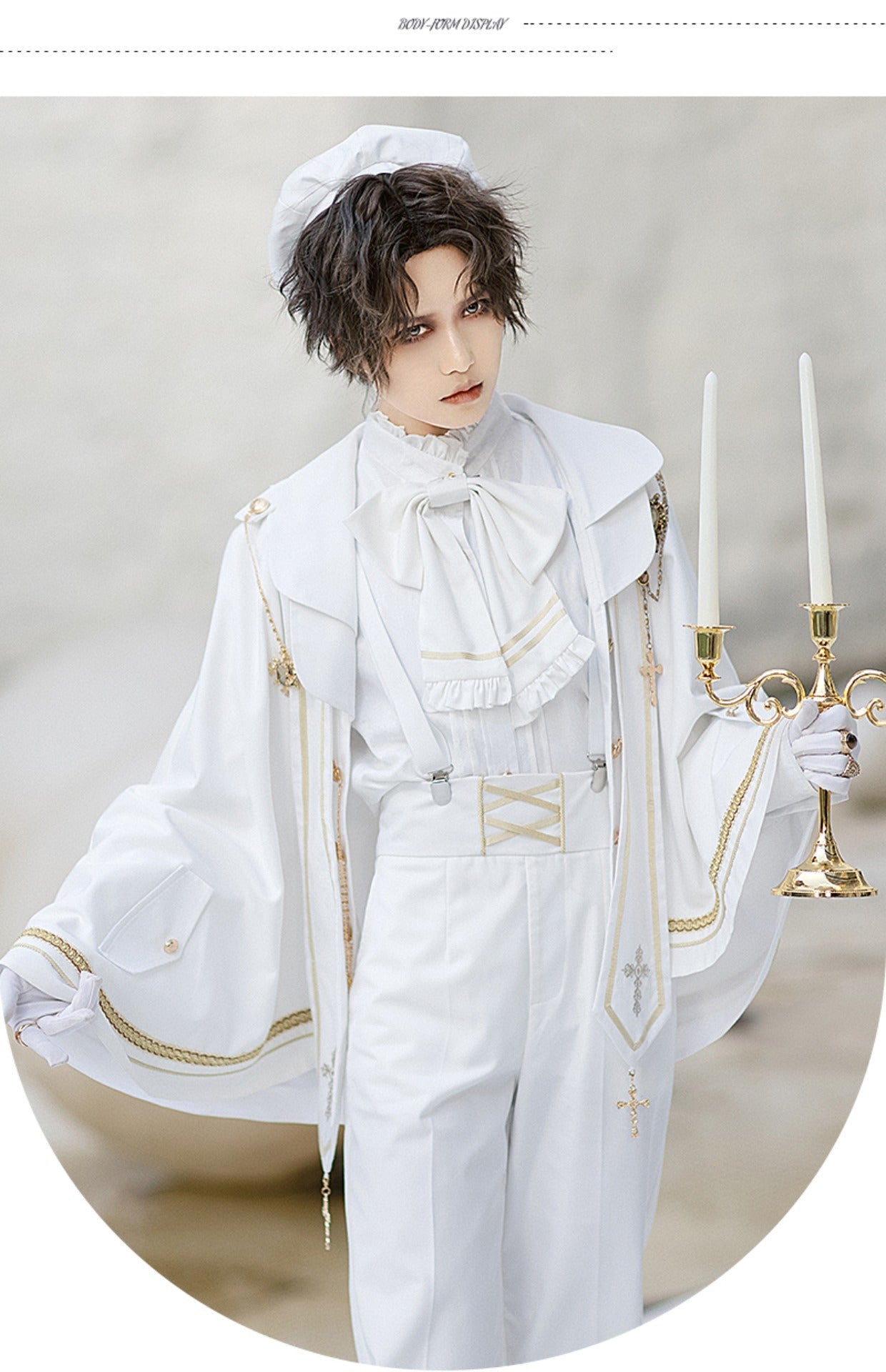 Forest Fluorescent Carps - Choir - Ouji Lolita Suits Multicolor