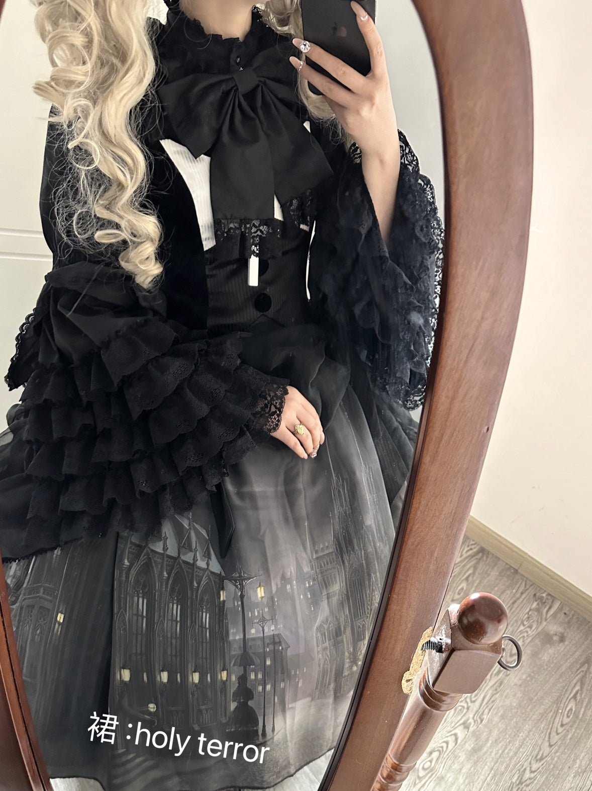 Plum Tree - Liliya's Secrets - Cotton Lolita Shirt Princess Sleeve Gorgeous Lolita Blouse