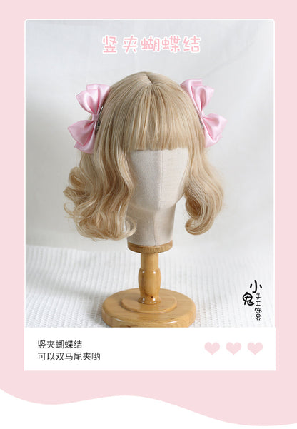 Xiaogui - Sweet Lolita Ponytail Lolita Bow Hair Clips