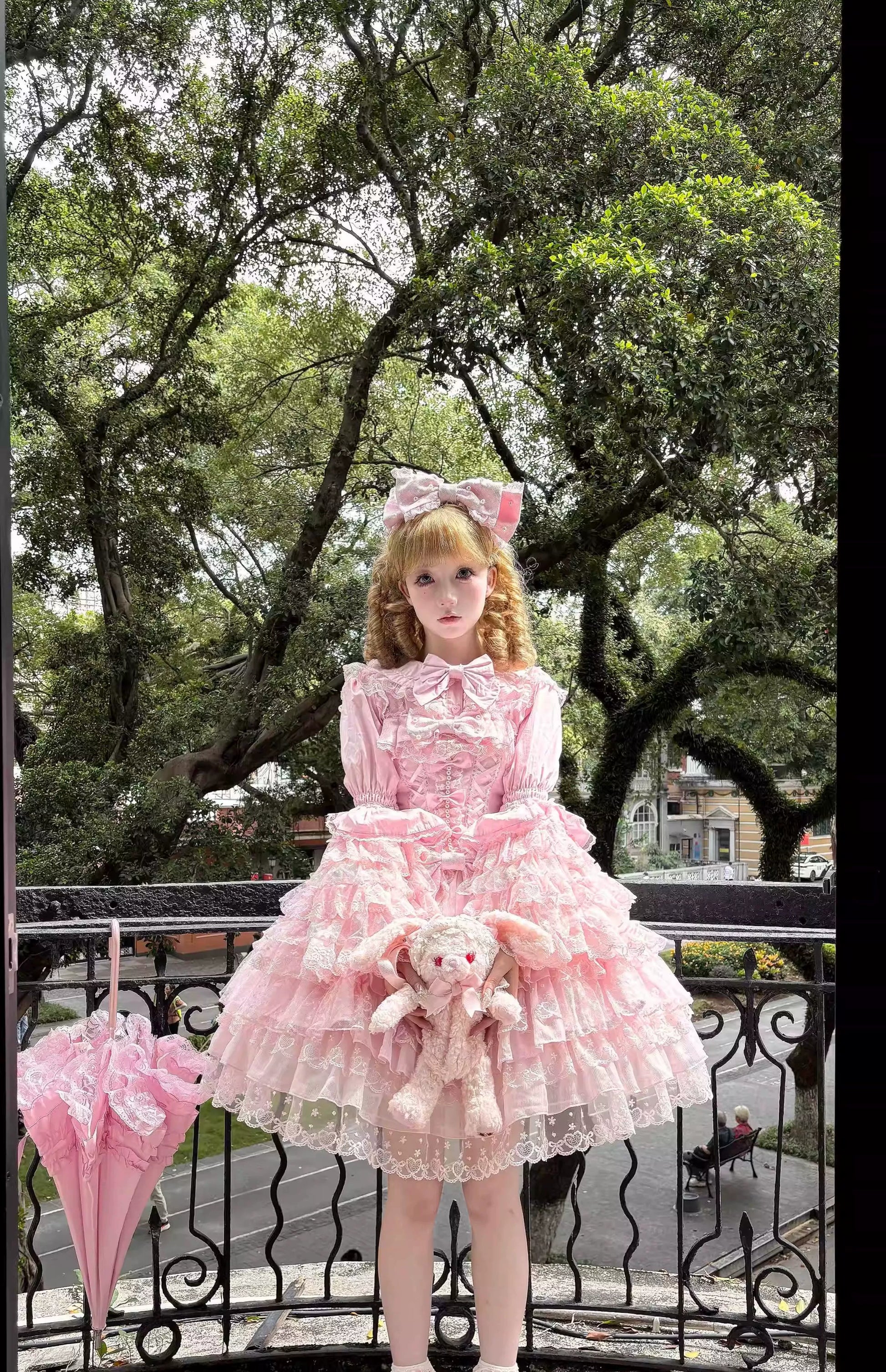 Sugar Girl - Love Overture - Sweet Lolita JSK, Tiered Ruffles Dress