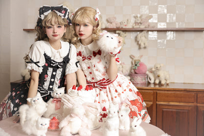 Polaris Lolita - Rabbit Berry Gift Box - Sweet Lolita Salopette and Dress Set