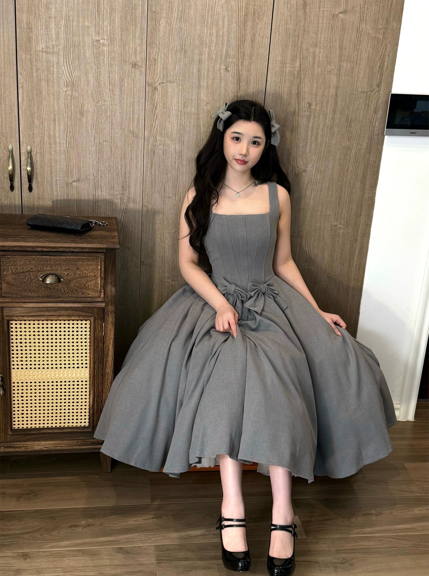 Sweet Wood - Margaret - Plus Size Lolita Dress Suit Solid JSK