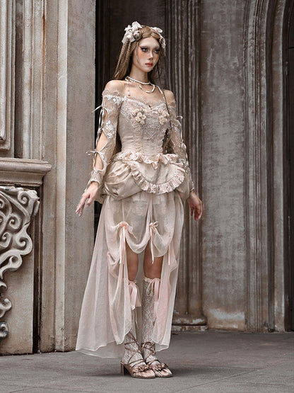 Ballet Collection Embroidered Corset【s0000002690】