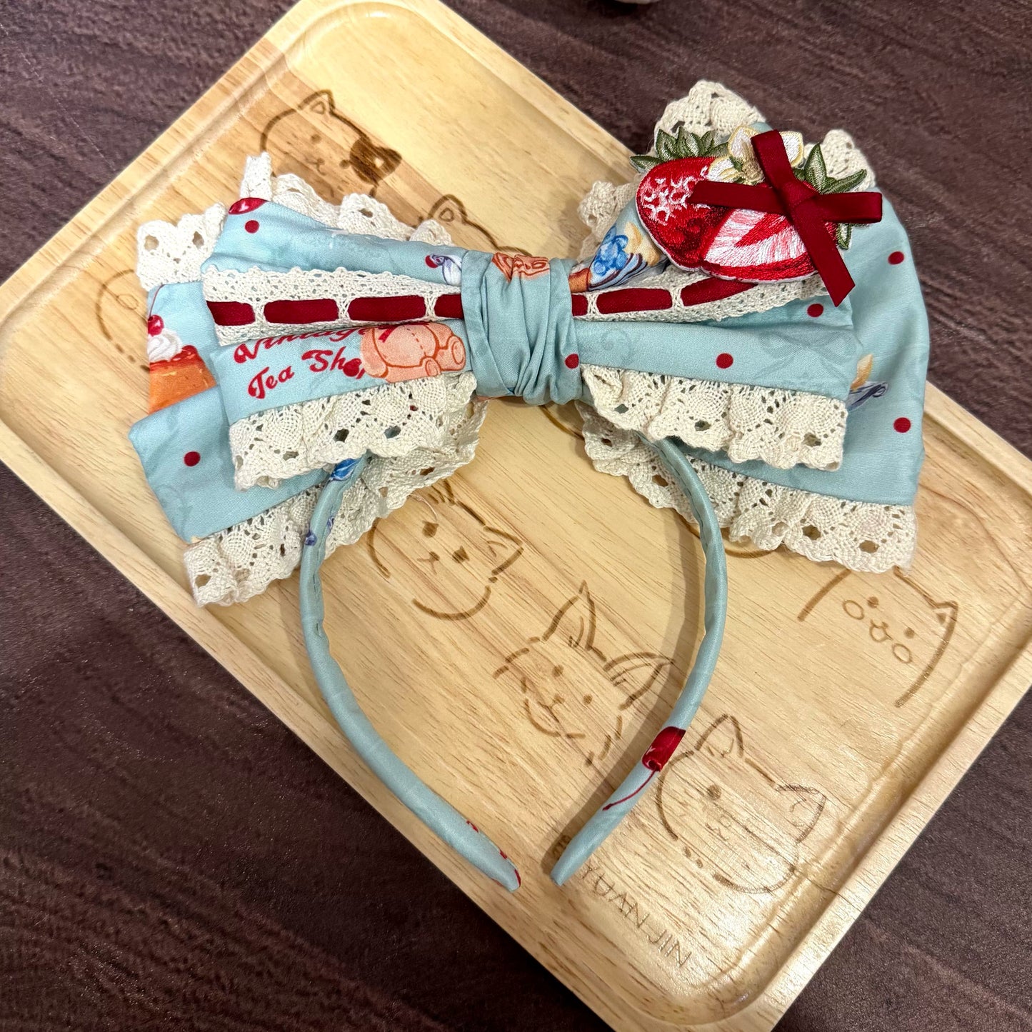 DreamWhale - Showa Dessert Showcase - Kawaii Lolita Dress Suit Pudding-Inspired JSK/Salopette